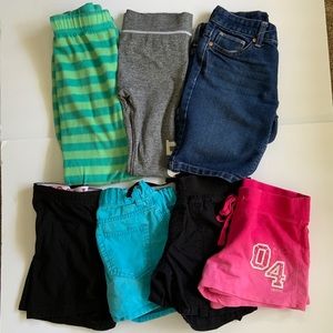 Mixed Lot of Girls 10-12 Bottoms/Leggings-7 Pieces